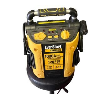 EverStart Maxx1000 Peak Amp Jump Starter with Compressor, Pivoting LED Dc & USB
